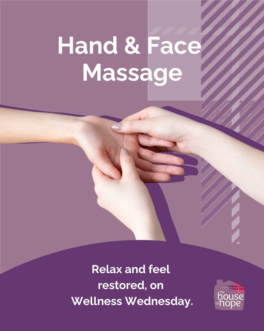 1:1 Sessions – Wellness Wednesday - Face and Hand Massage