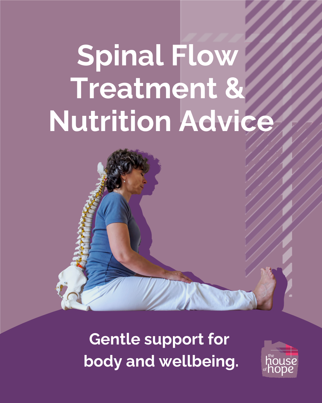 1:1 Sessions – Spinal Flow Treatment & Nutrition Advice