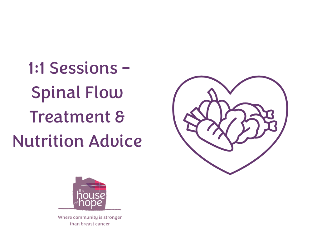 1:1 Sessions – Spinal Flow Treatment & Nutrition Advice