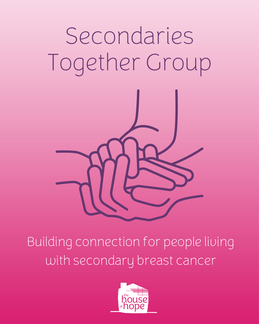 Secondaries Together: Building connection for people living with secondary breast cancer